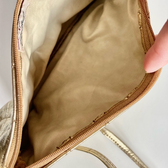 Gold Crossbody Purse - Picture 5 of 5